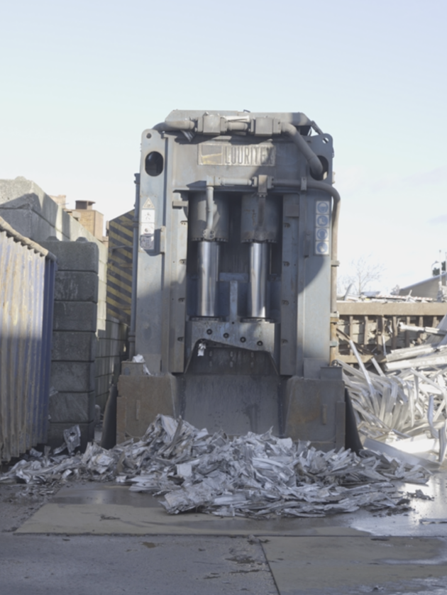 a large metal machine